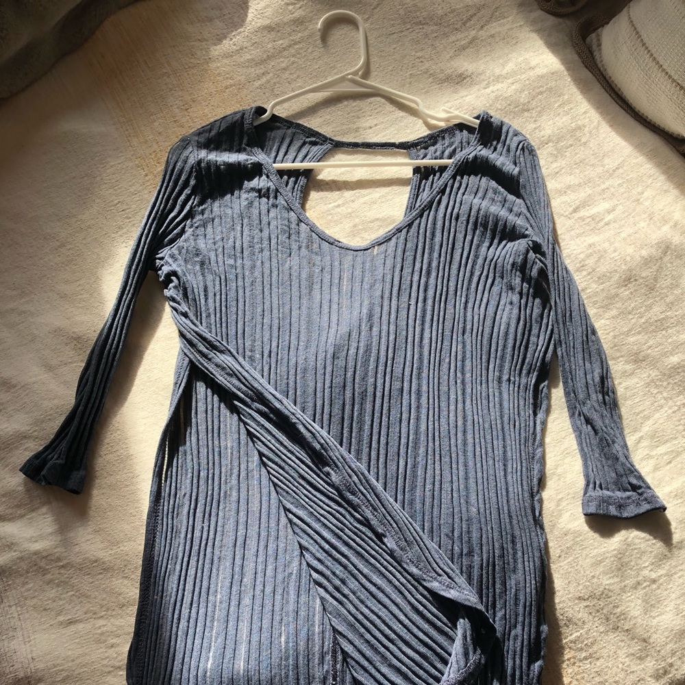 Free people slit top